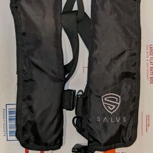 SALVS Automatic Manual Inflatable Life Jacket PFD Adult Universal Size, REUSABLE